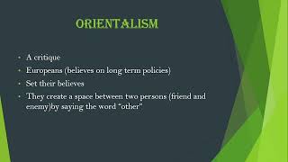 Orientalism by Edward W Said  Introduction to Orientalism  its meaning  Basic concepts [upl. by Yaluz]