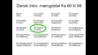 Dansk intro mængdetal fra 8099 [upl. by Kire]