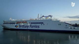 Sneak peek Brittany Ferries has launched its new service the ‘Salamanca’ from Rosslare to Bilbao [upl. by Nod]