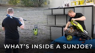 Taking Apart SunJoe Pressure Washers To Find Out Whats Inside [upl. by Ardnahcal]