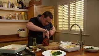 Neven Maguire preparing Fillet of Ham with Redcurrant Sauce [upl. by Nikral]