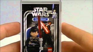 LEGO STAR WARS MINI FIGURE DISPLAY CASE GALEN MAREK [upl. by Alvis]