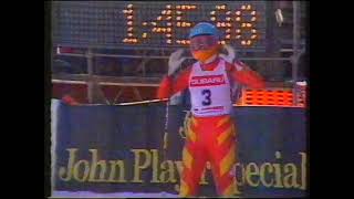 Ski Sunday 1987 World Championships 1st February 1987 incomplete [upl. by Ita]