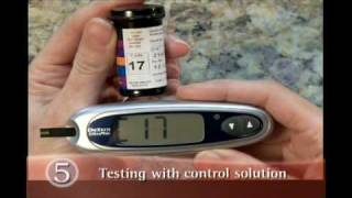 OneTouch UltraMini Blood Glucose Monitoring System  Instructions for Use Part 2 of 2 [upl. by Karlotte880]