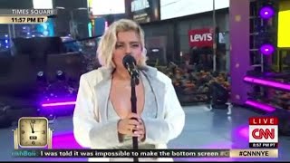 Bebe Rexha  Imagine New Years Eve Live 2019  CNN [upl. by Ynnahc]