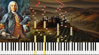 Domenico Scarlatti  Sonata K513 in C Major  Italian Baroque Piano Music  Library of Music [upl. by Erelia]