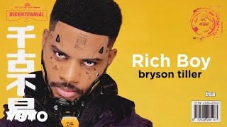 Bryson Tiller  Rich Boy Visualizer [upl. by Idnarb]