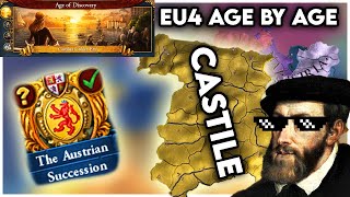 Castiles Age of Discovering How Broken They Are  Europa Universalis 4 Domination Castile Guide [upl. by Ahsaela]