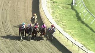 MONMOUTH PARK 61524 RACE 10  NYRA BETS PEGASUS STAKES [upl. by Nabi668]