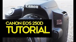 Canon EOS 250D tutorial [upl. by Oicnanev]