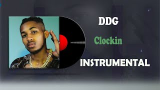 DDG Clockin Instrumental [upl. by Fanya537]