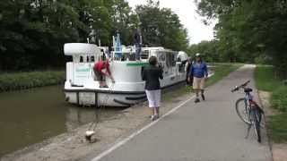 Der Weg ist unser Ziel Mit dem Hausboot auf dem Canal du Centre [upl. by Onaivlis]