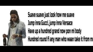 Alkaline  Suave Lyrics HD [upl. by Gustaf]