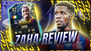 FIFA 22  Zaha 92 TOTS ist ein BEAST 🔥 Team Of The Season Player Review Ultimate Team [upl. by Galen]