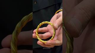 Wow Thats Unique 24ct Gold Bangles shorts gold [upl. by Atiugal]