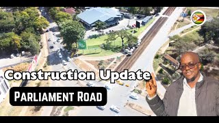 2nd Street Reconstruction Update  Road Upgrades Harare Zimbabwe [upl. by Olecram]