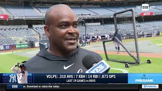 MustWatch interview Hitting Coach James Rowson on Stanton Soto Judge amp Yankees lineup [upl. by Ahsille558]