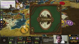 Togawa Patriotic 17 Turns  LIVE stream  Scythe Board Game [upl. by Euqirdor583]