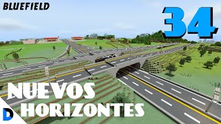 CONSTRUYENDO MI CIUDAD EN MINECRAFT 34 NUEVOS HORIZONTES  DIVANJM03 [upl. by Zetnahs469]