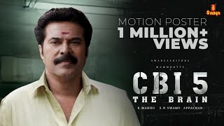 CBI 5 TITLE REVEAL  MOTION POSTER  MAMMOOTTY  K MADHU  S N SWAMY  SWARGACHITHRA APPACHAN [upl. by Lertram]