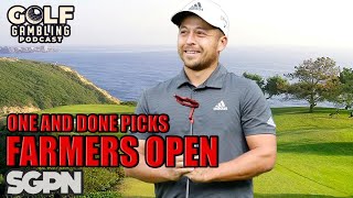 2024 Farmers Insurance Open One and Done Picks [upl. by Tadashi]