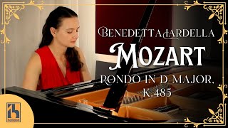 Mozart Rondo in D Major K 485  Benedetta Iardella [upl. by Devlin773]