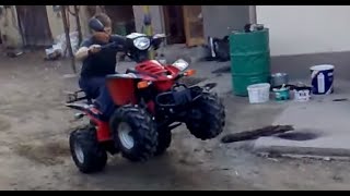 ATV Bashan Catbrier 200cc Wheelie [upl. by Dracir]