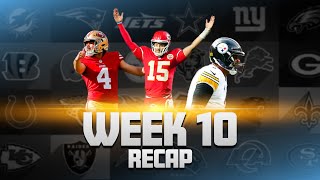 NFL Week 10 Recap Crazy Last Minute Finishes [upl. by Kristy]