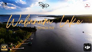 Wabamun Lake  Provincial Park  4K  Drone Video  Alberta  Canada  DJI [upl. by Snyder]