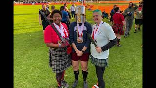 46th Central Florida Scottish Highland Games  Sports Highlight [upl. by Euqitsym]