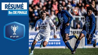 Coupe Gambardella 8es de finale  Tous les buts I FFF 20192020 [upl. by Laiceps]