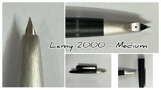 Revisit  Lamy 2000  Medium [upl. by Poll]