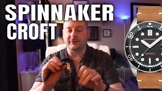 Spinnaker Watch  Spinnaker Croft Watch Review [upl. by Enenaj293]