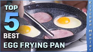 Top 5 Best Egg Frying Pans Review in 2023 [upl. by Sly232]