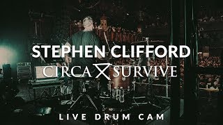 Stephen Clifford of Circa Survive Lustration  Drum Cam [upl. by Lleksah]