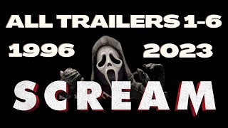 All Scream Trailers 16 Scream Trailers 19962023 Ghostface Trailers [upl. by Crenshaw]