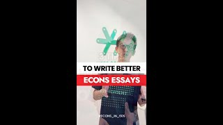 A level Economics 3 Tips to Write Great Economics Essays [upl. by Pincince262]