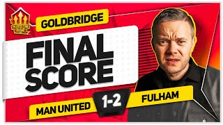 DROP BRUNO amp RASHFORD MANCHESTER UNITED 12 FULHAM GOLDBRIDGE Reaction [upl. by Denise]