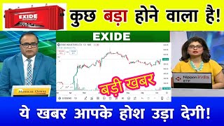 EXIDE Share🔥  EXIDE Share Latest News Today  EXIDE Share Targe EP5 [upl. by Kcirdneked]