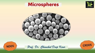 Microspheres saiedupharmaa ndds crdds [upl. by Ilecara]