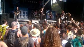 Wage War  Blueprints Vans Warped Tour 2016 ATL [upl. by Sateia580]