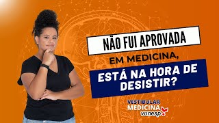 Vou desistir da Medicina [upl. by Sokram]