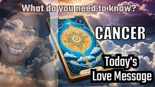 Cancer Tarot Card Reading Today spiritual cancer rashi numerology prediction horoscope latest [upl. by Nolaf298]