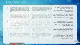 Listen to chapter one of the Book of Jonah in the traditional Hebrew reading [upl. by Graniah533]