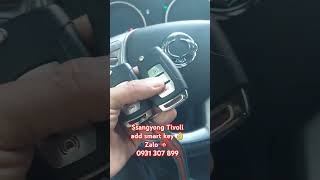 Ssangyong Tivoli add key by k518 [upl. by Assiar]