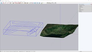 Video Guida  Crea Curve di Livello con Sketchup Usando Mappe Satellite e Terreno 3D Reale Esporta [upl. by Southworth]