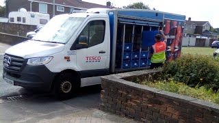 Tesco Delivery Service van at 1010am 60 WSK [upl. by Orual]