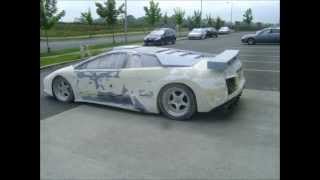 lamborghini murcielago gt1 world series replica build [upl. by Odarbil]