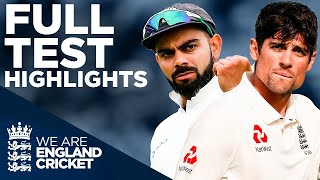 Cooks Final Innings And Anderson Breaks The Record  England v India HIGHLIGHTS  The Oval 2018 [upl. by Attelahs]