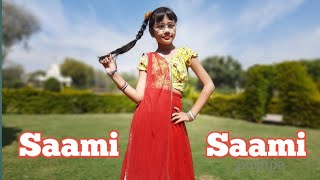 Sami Sami Song  Dance  Abhigyaa Jain Dance  Allu Arjun  Rashmika Sami Sami Dance Pushpa Hindi [upl. by Anoy]